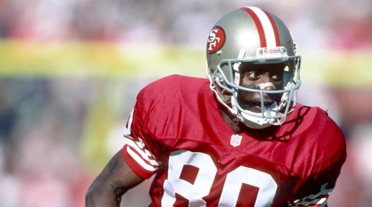 San Francisco 49ers Hall of Fame receiver Jerry Rice