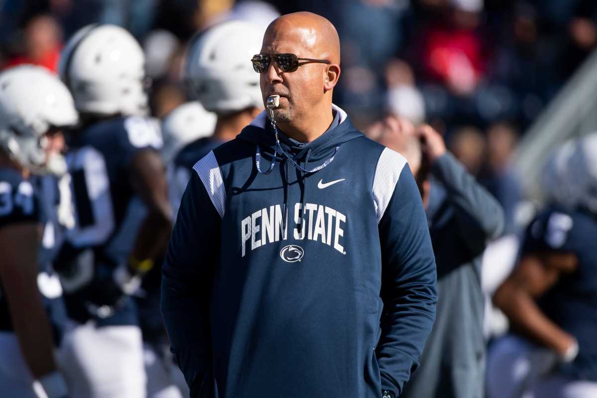 Penn State coach James Franklin guides the Nittany Lions during the 2022 football season.