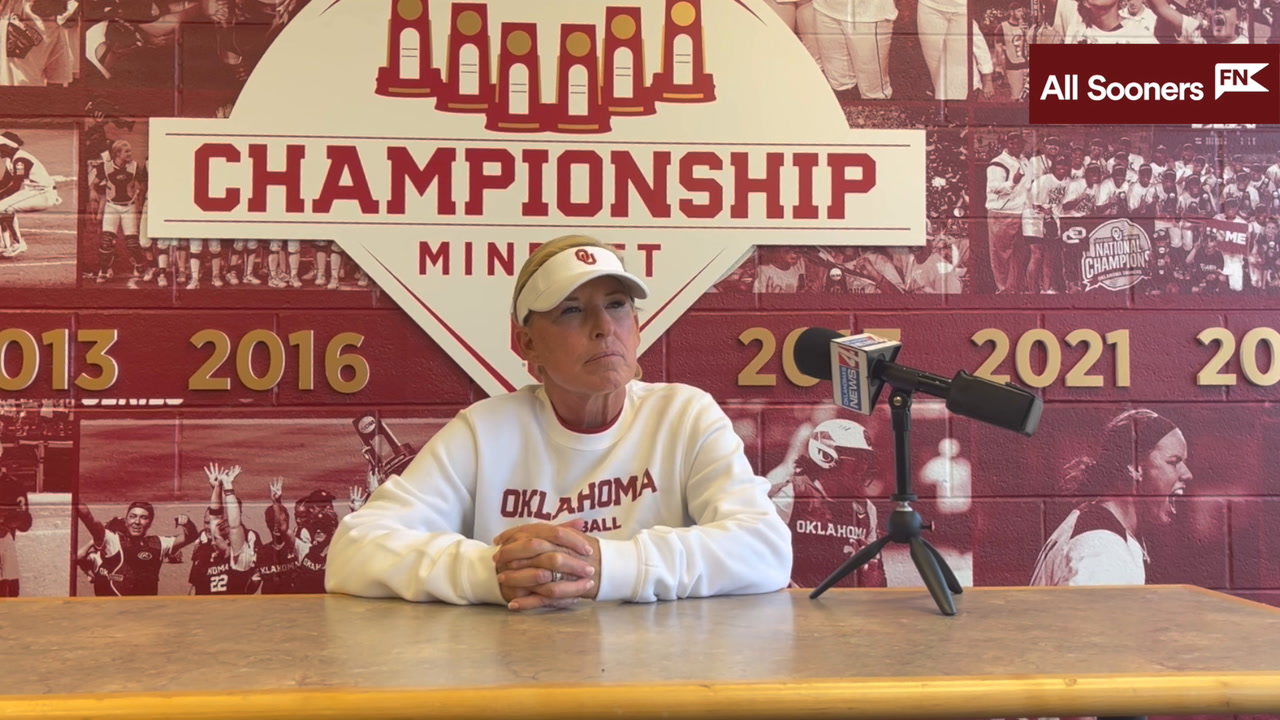 WATCH Oklahoma Softball Coach Patty Gasso's NCAA Regionals Press