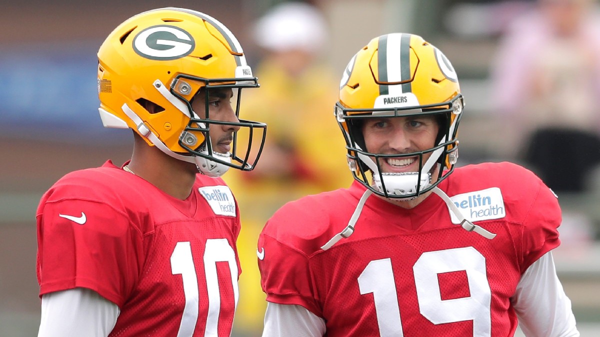 Jordan Love and Danny Etling. (Photo by USA Today Sports Images)
