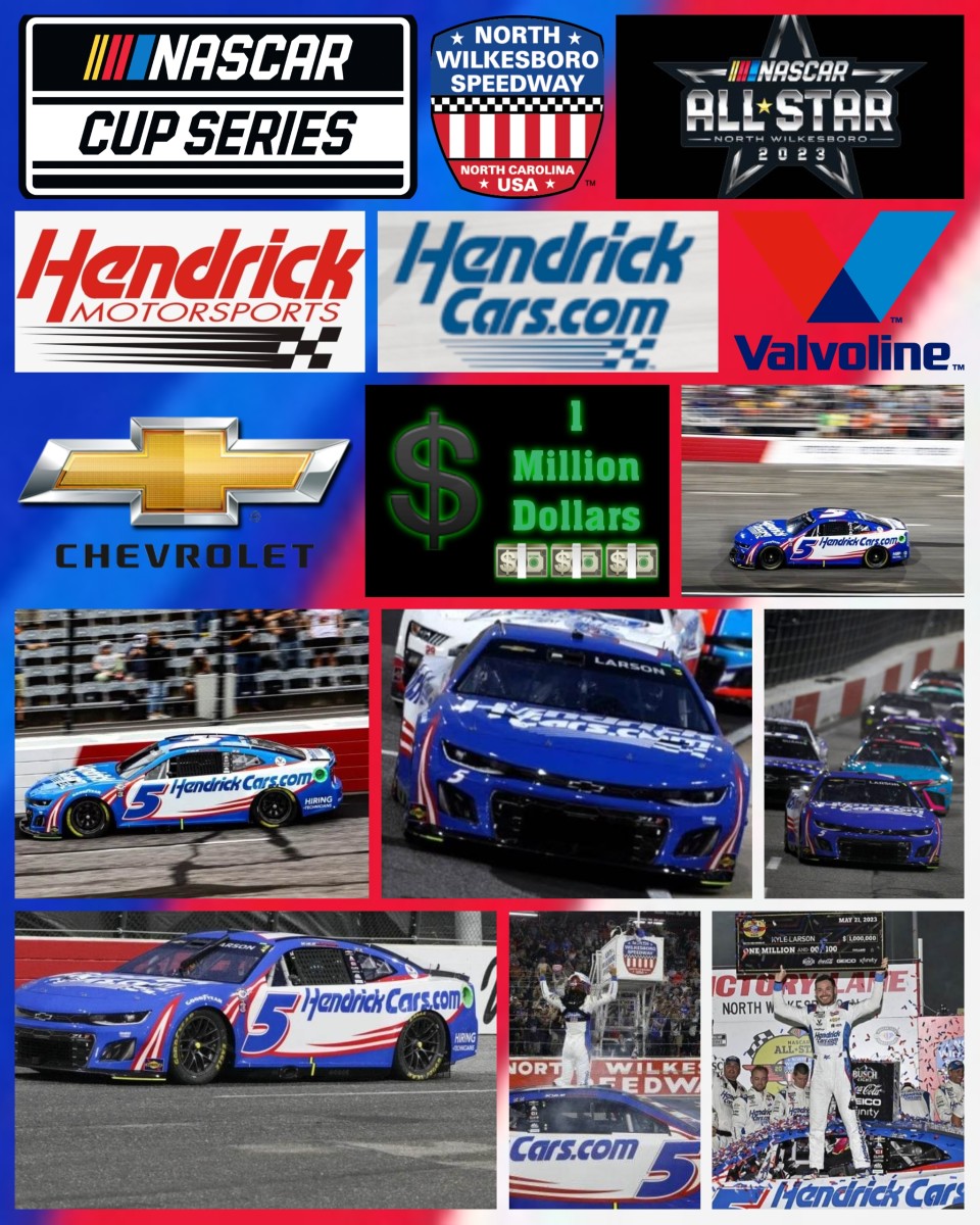 Kyle Larson spanks the field in NASCAR AllStar Race at North Wilkesboro Auto Racing Digest