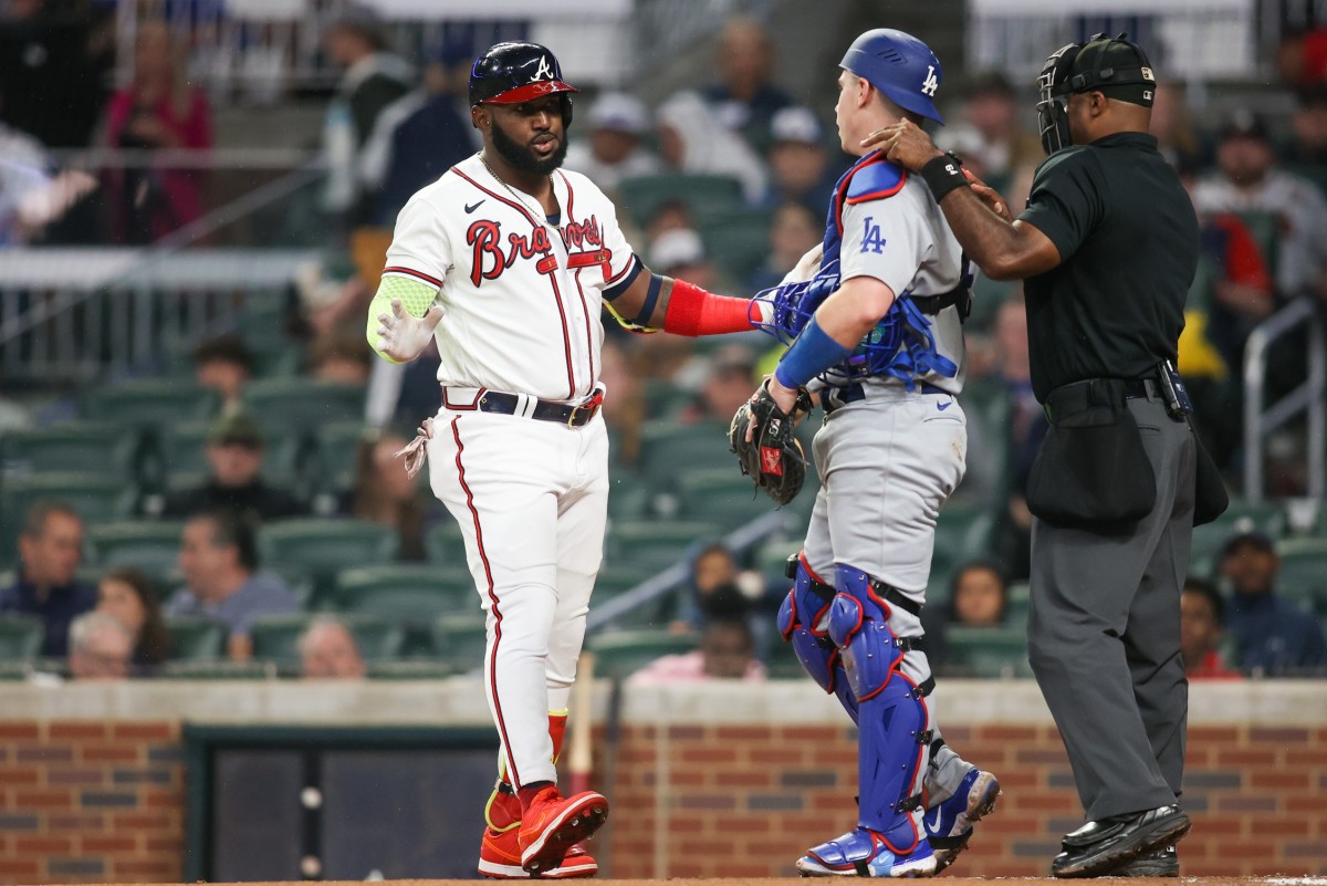 Tempers Flare Between Will Smith and Marcell Ozuna in Dodgers v Braves Game  - Inside the Dodgers