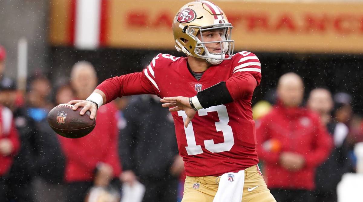 49ers quarterback Brock Purdy moves up six rounds in SI's re-draft of the 2022 NFL draft.