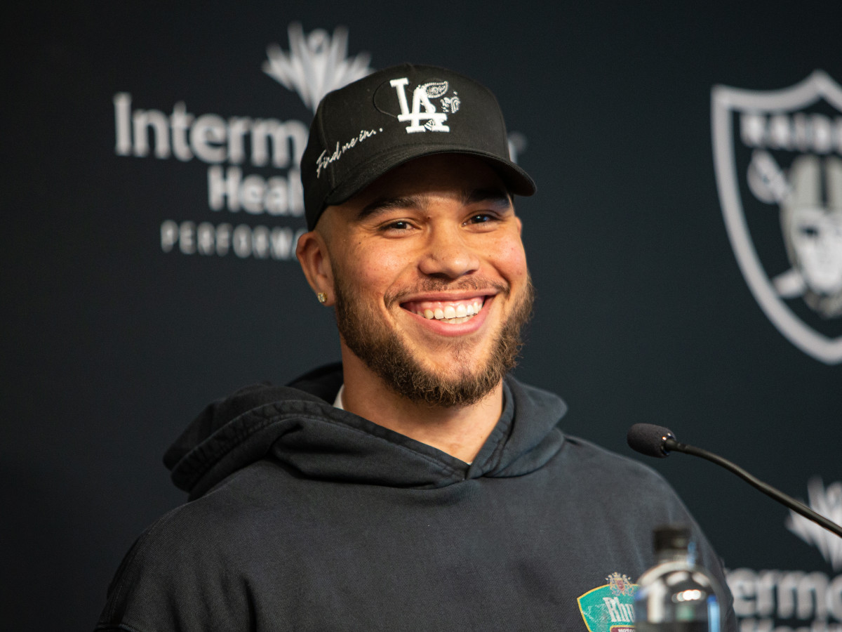 Las Vegas Raiders safety Marcus Epps talked at 2023 Content Day