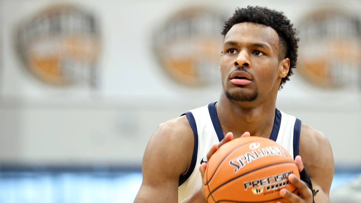 Bronny James, the son of LeBron James, is ready to begin his freshman season at USC.