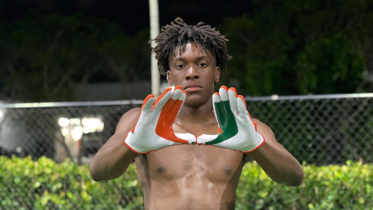 Jabari Brady visited Miami for its spring game and has already been offered by Mario Cristobal