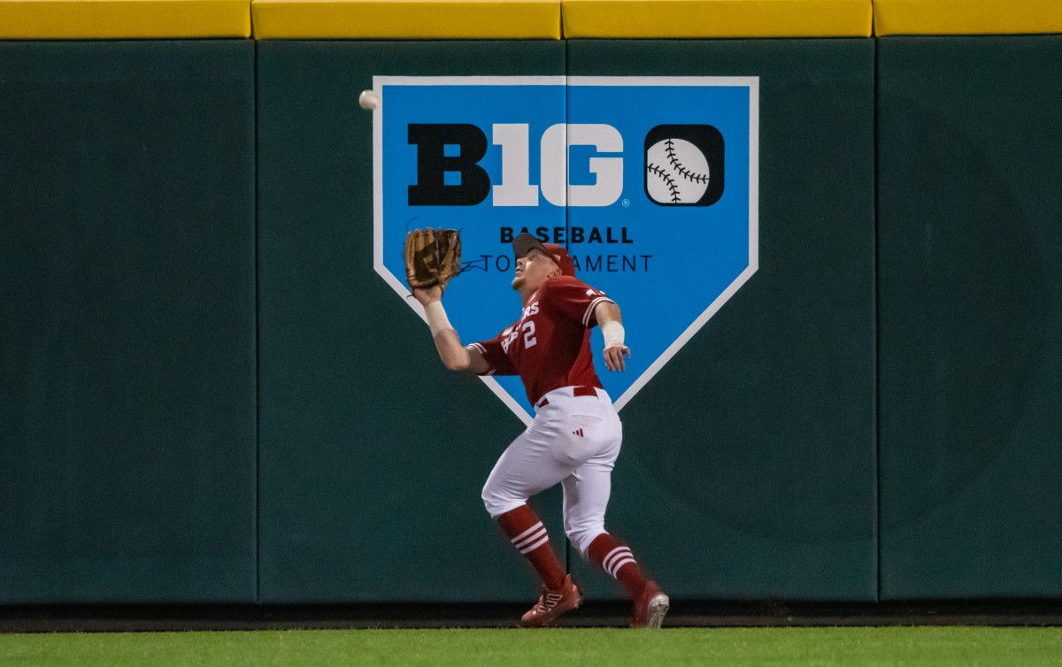 16-Casey Burnham Nebraska Baseball vs Maryland B1G Tourn
