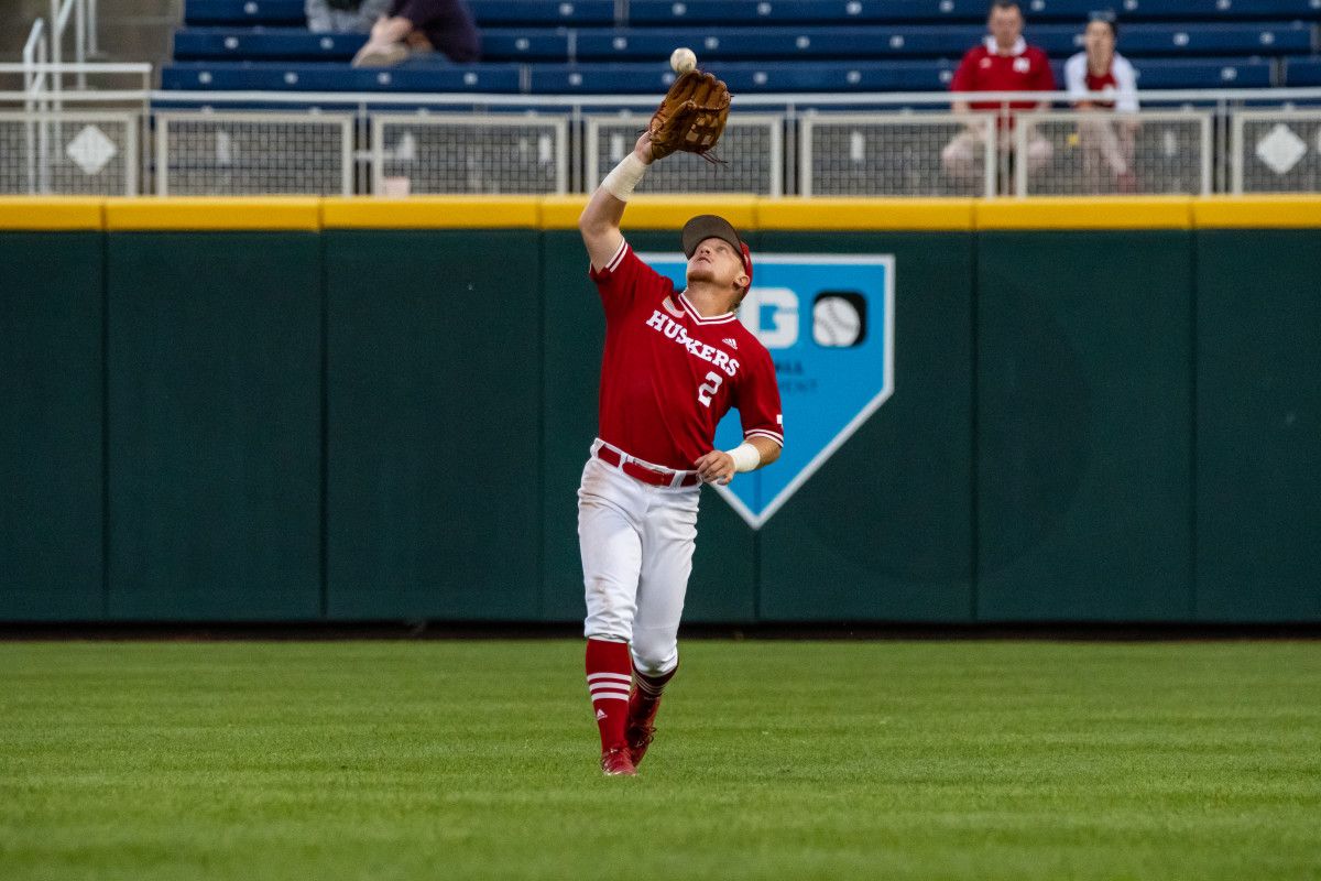 12-Casey Burnham Nebraska Baseball vs Maryland B1G Tourn