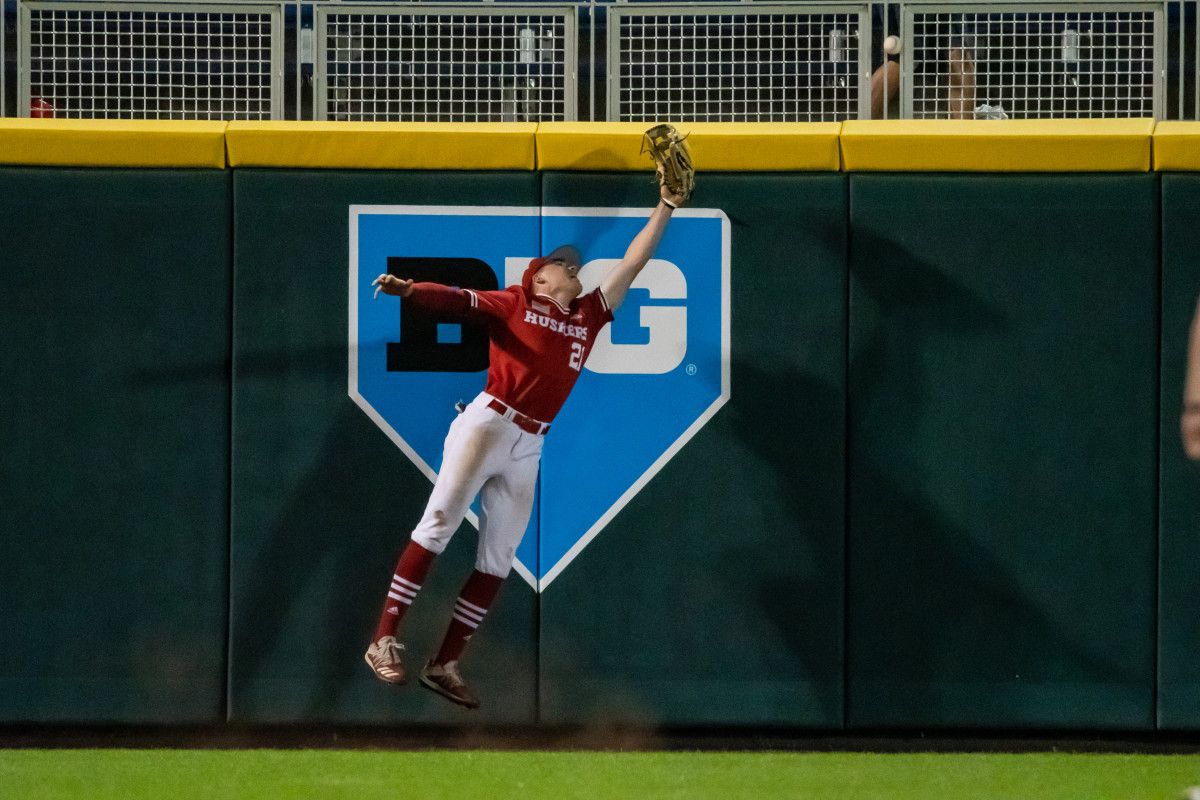 25-Luke Sartori Nebraska Baseball vs Maryland B1G Tourn