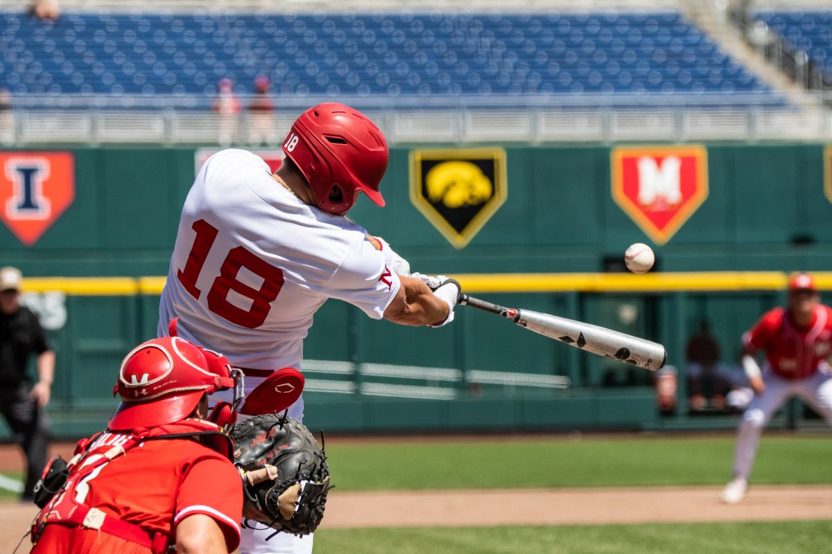 16-Garrett Anglim Nebraska Baseball vs Maryland G2 B1G Tourn