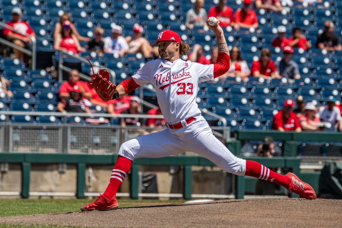 01-Jackson Brockett Nebraska Baseball vs Maryland G2 B1G Tourn