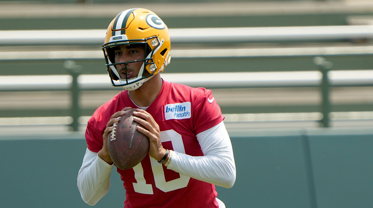 Green Bay Packers quarterback Jordan Love replaces Aaron Rodgers as the starting quarterback.