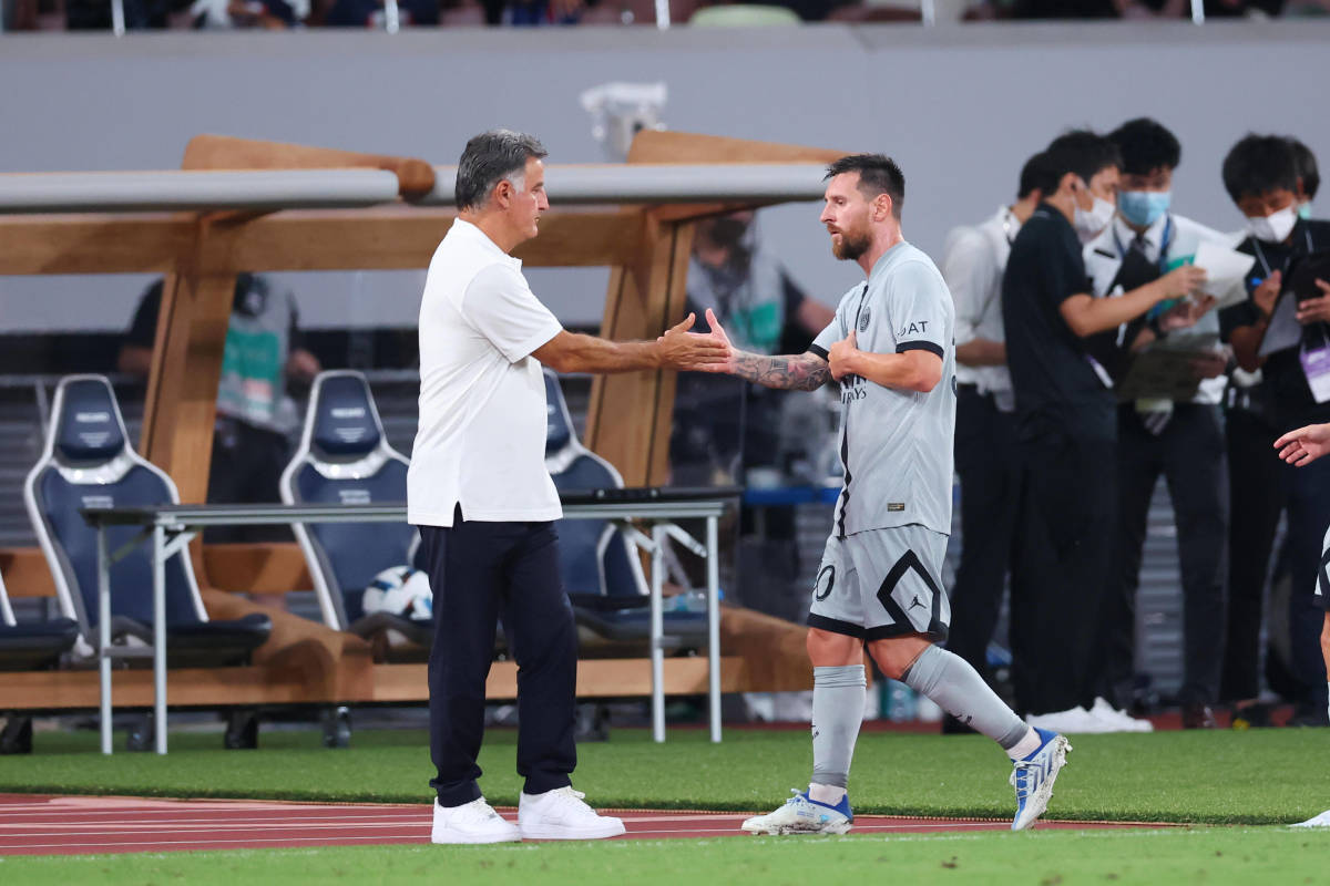 Christophe Galtier on Lionel Messi's last game for PSG Futbol on