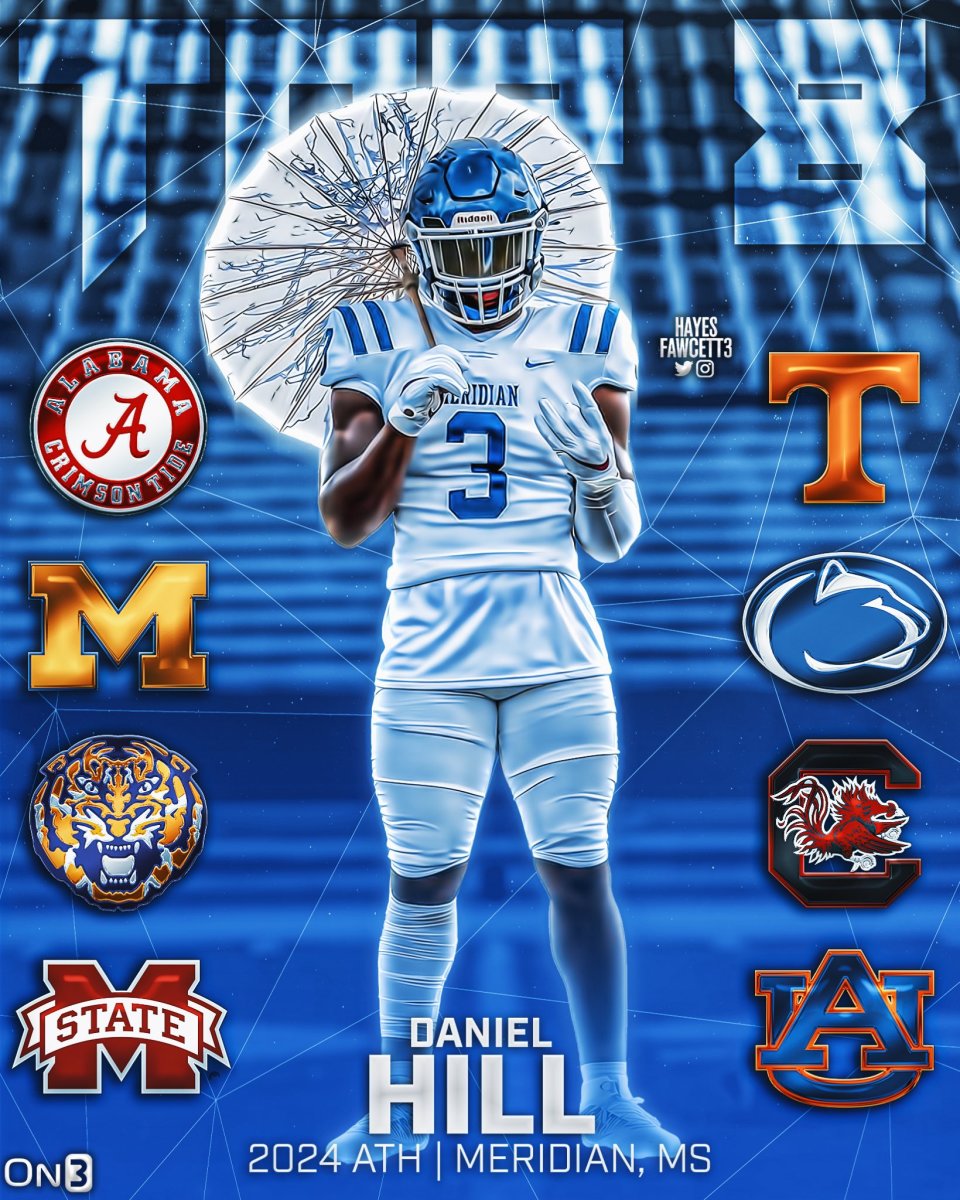 Versatile Athlete Daniel Hill From SEC Country Puts Michigan In Top