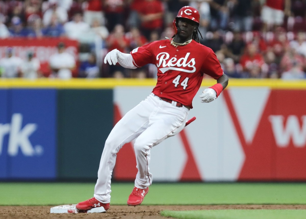 Cincinnati Reds Elly De La Cruz Leads the Team in This Stat After Just One  Game - Fastball