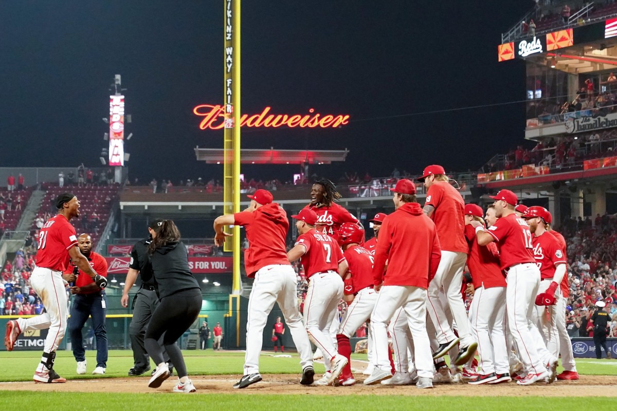 Cincinnati Reds' Will Benson Joins Team History With WalkOff HR vs