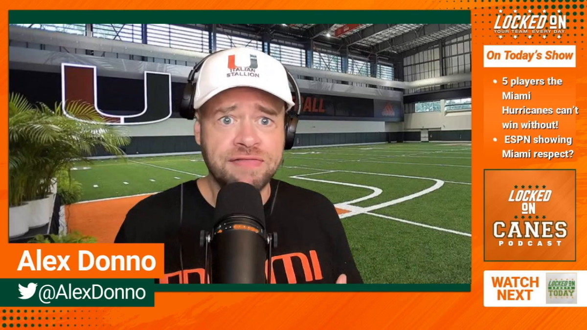 Top Five Players The Miami Hurricanes Can't Win Without In 2023 - All ...