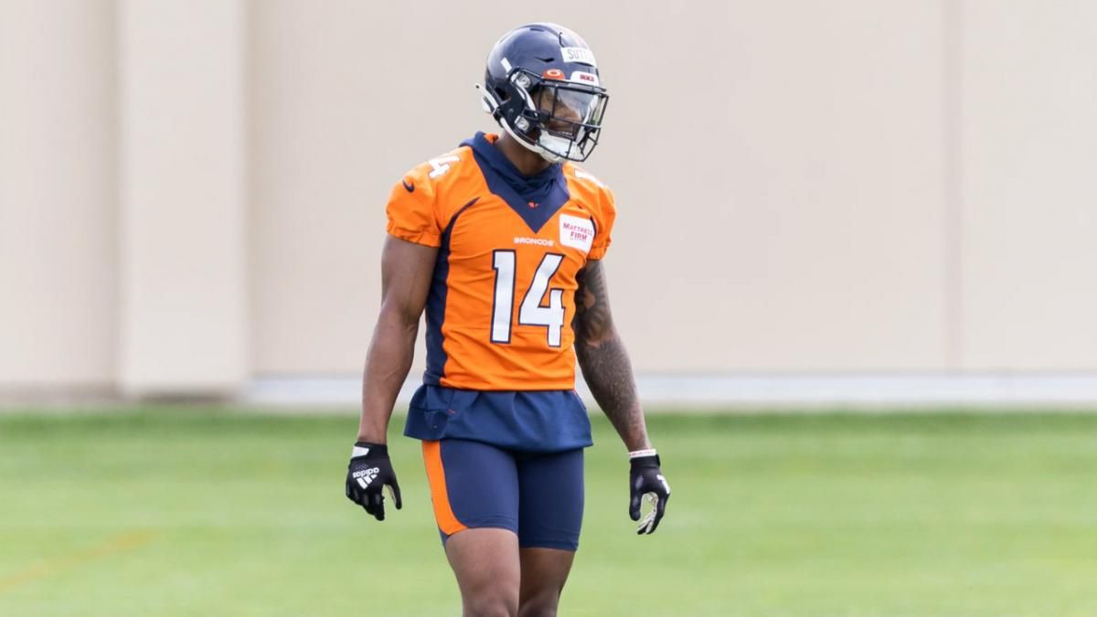 Denver Broncos wideout Courtland Sutton