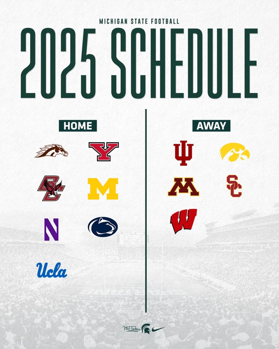 Michigan State Football's 2024, 2025 Big Ten Conference Opponents