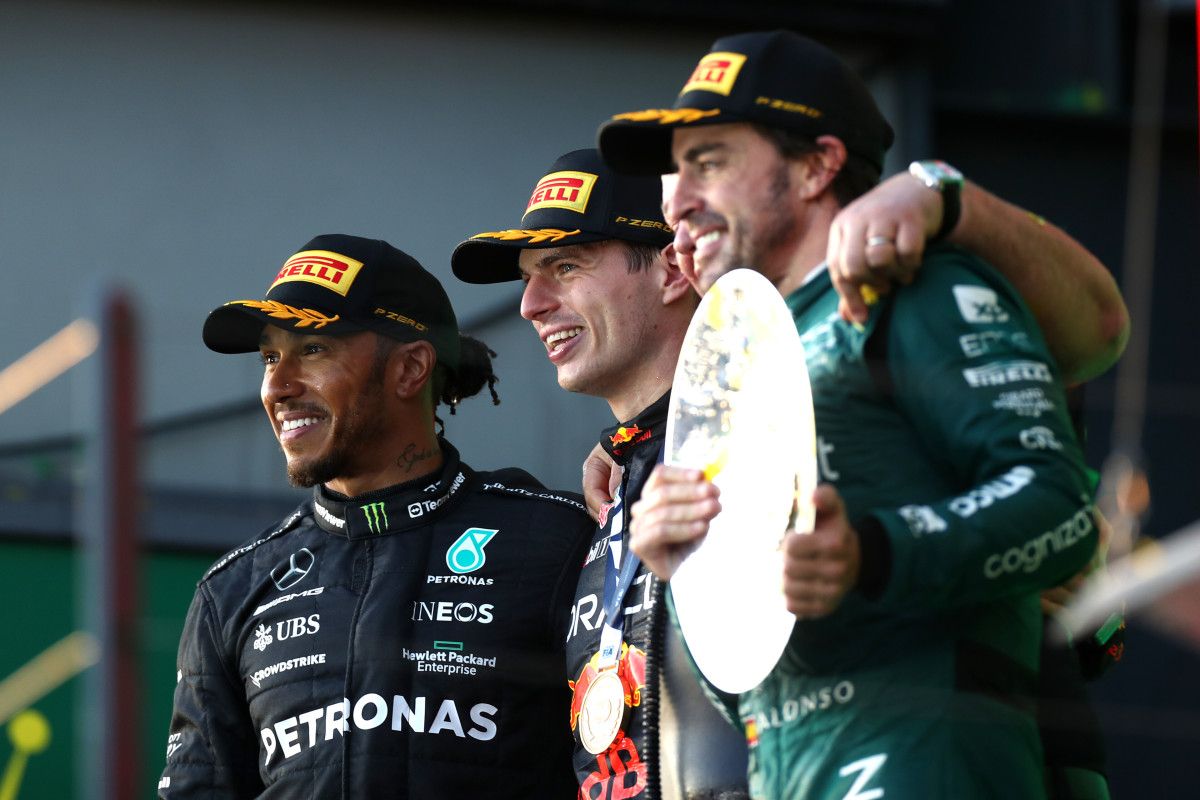 Lewis Hamilton - Max Verstappen - Fernando Alonso