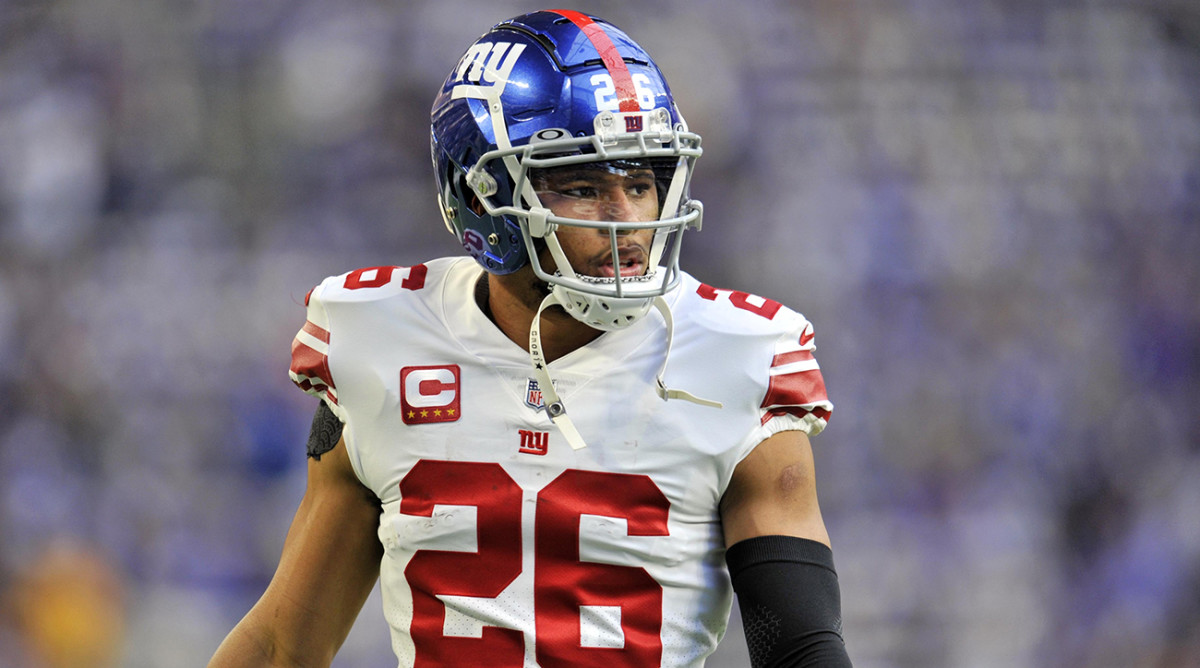 Giants running back Saquon Barkley said he will not sign his franchise tag by the July 17 deadline.