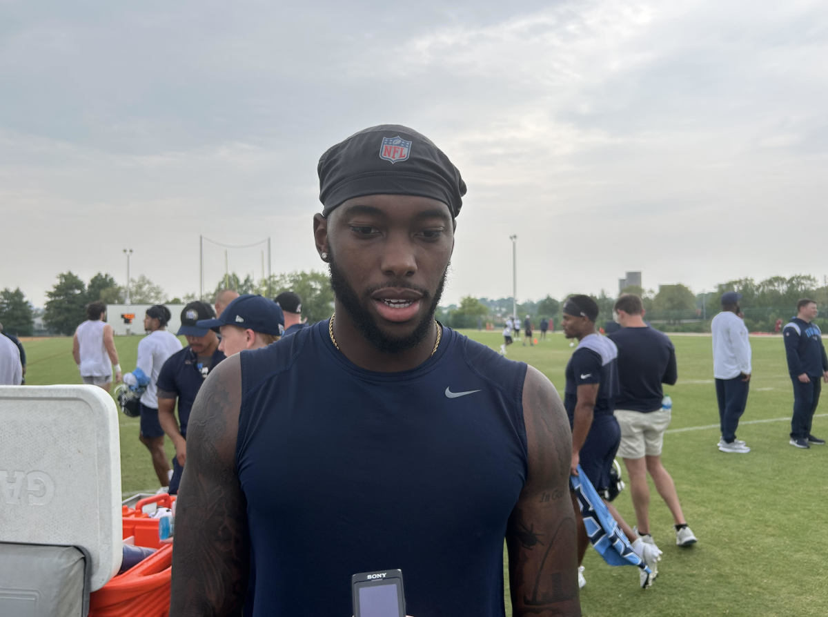 Titans Running Back Hassan Haskins Quietly Going About His Business