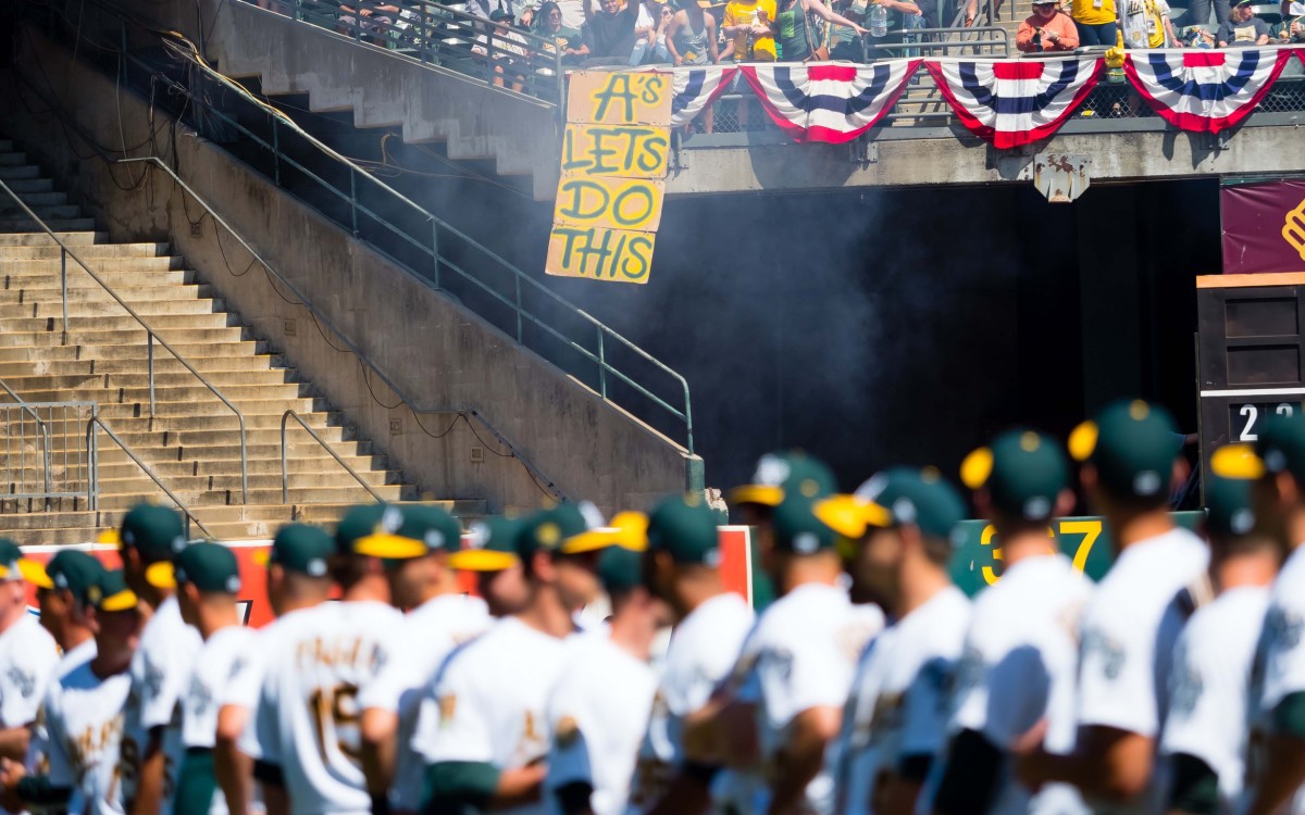 Oakland Athletics Fans Bring Playoff Style Energy For 'Reverse Boycott