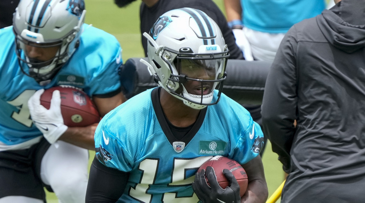 Carolina Panthers rookie wide receiver Jonathan Mingo