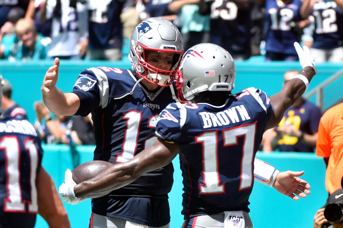 Antonio Brown and Tom Brady, together again?