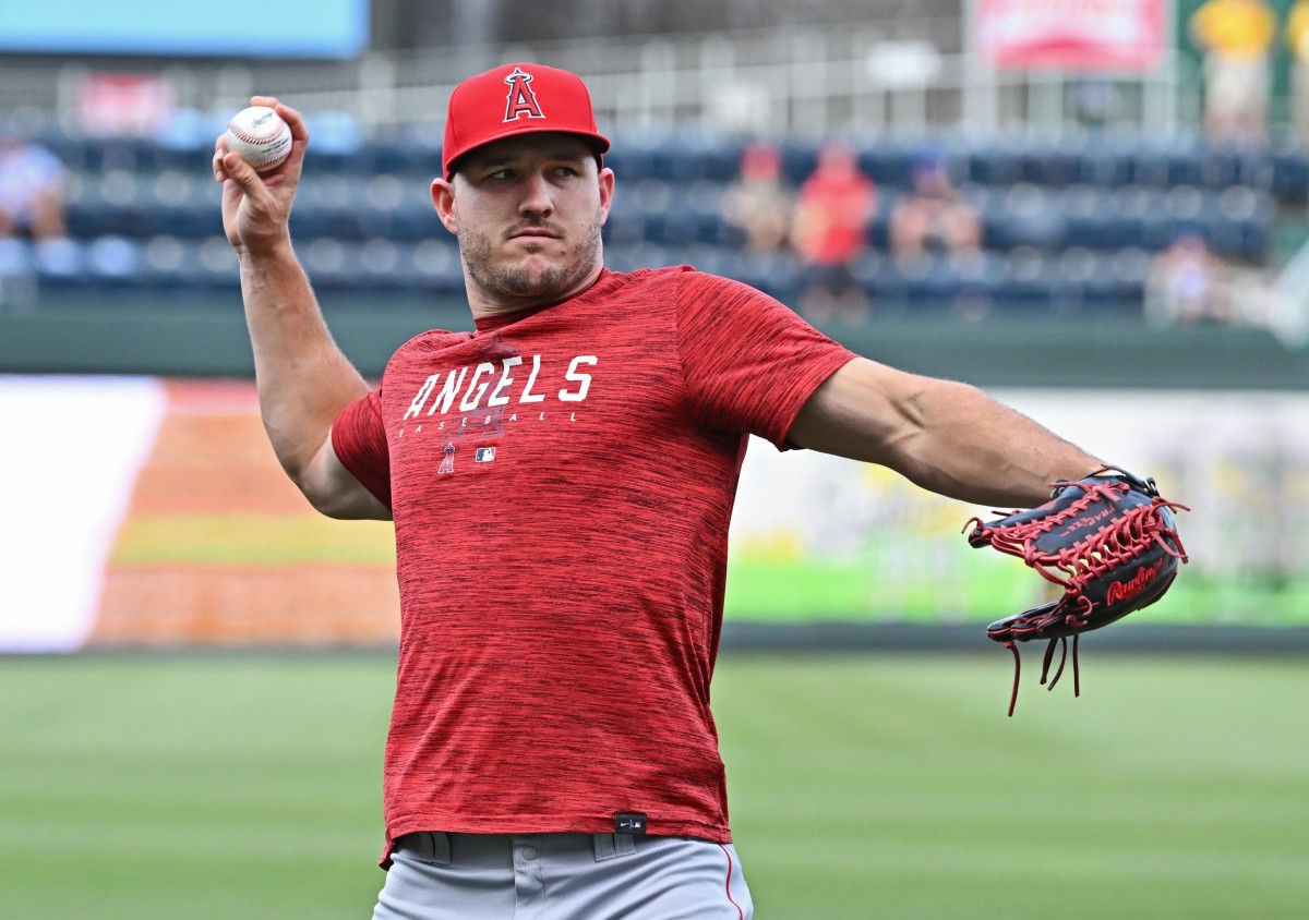 Angels News: Mike Trout Improving in Comeback from Broken Bone in Wrist ...