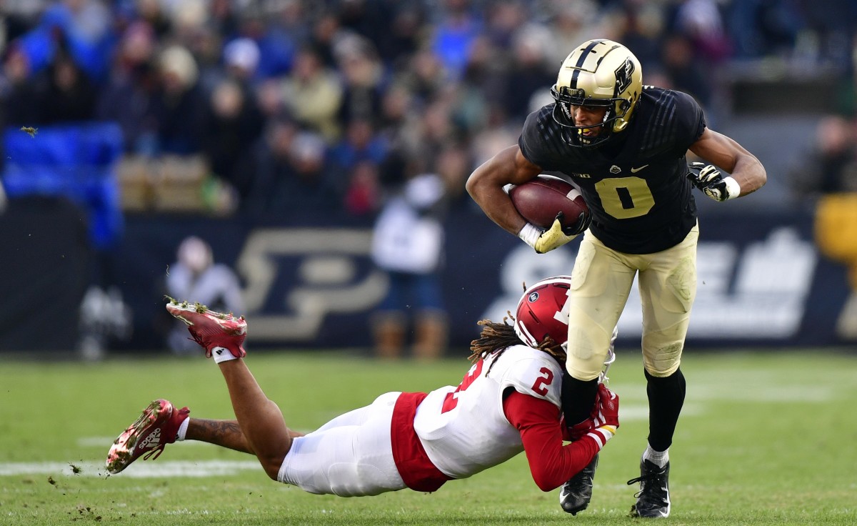 Receiver Milton Wright of Purdue is a player slated for the July 11 NFL Supplemental Draft.