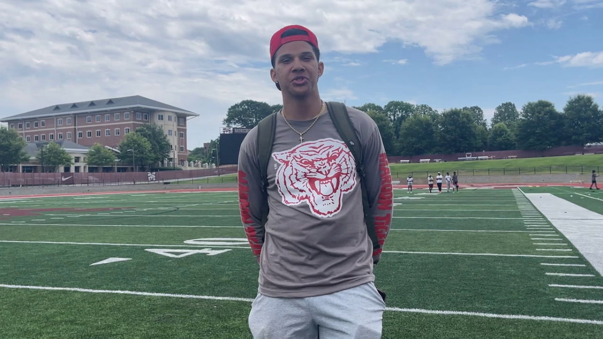 Morehouse Wide Receiver/Tight End Garrison Hand Talks About New Head