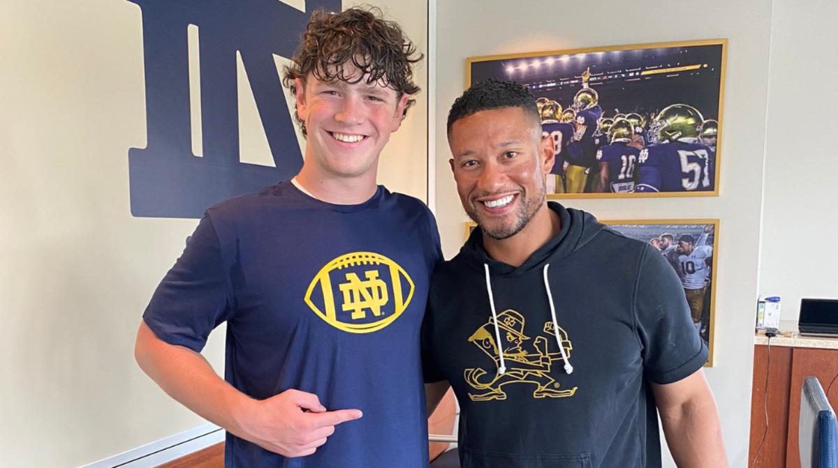 Notre Dame Offers 2025 Defensive Lineman Joseph Reiff Sports
