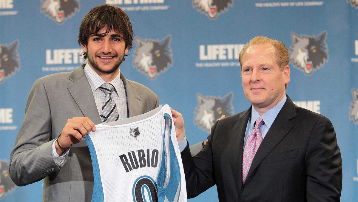 Kahn opted for Rubio with the fifth pick in 2009.
