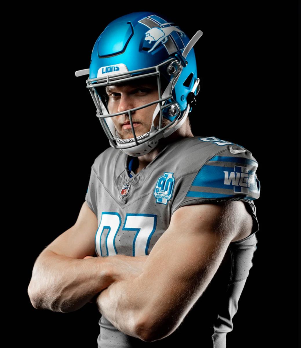 Detroit Lions To Wear Alternate Helmets In 2023, Unveil New