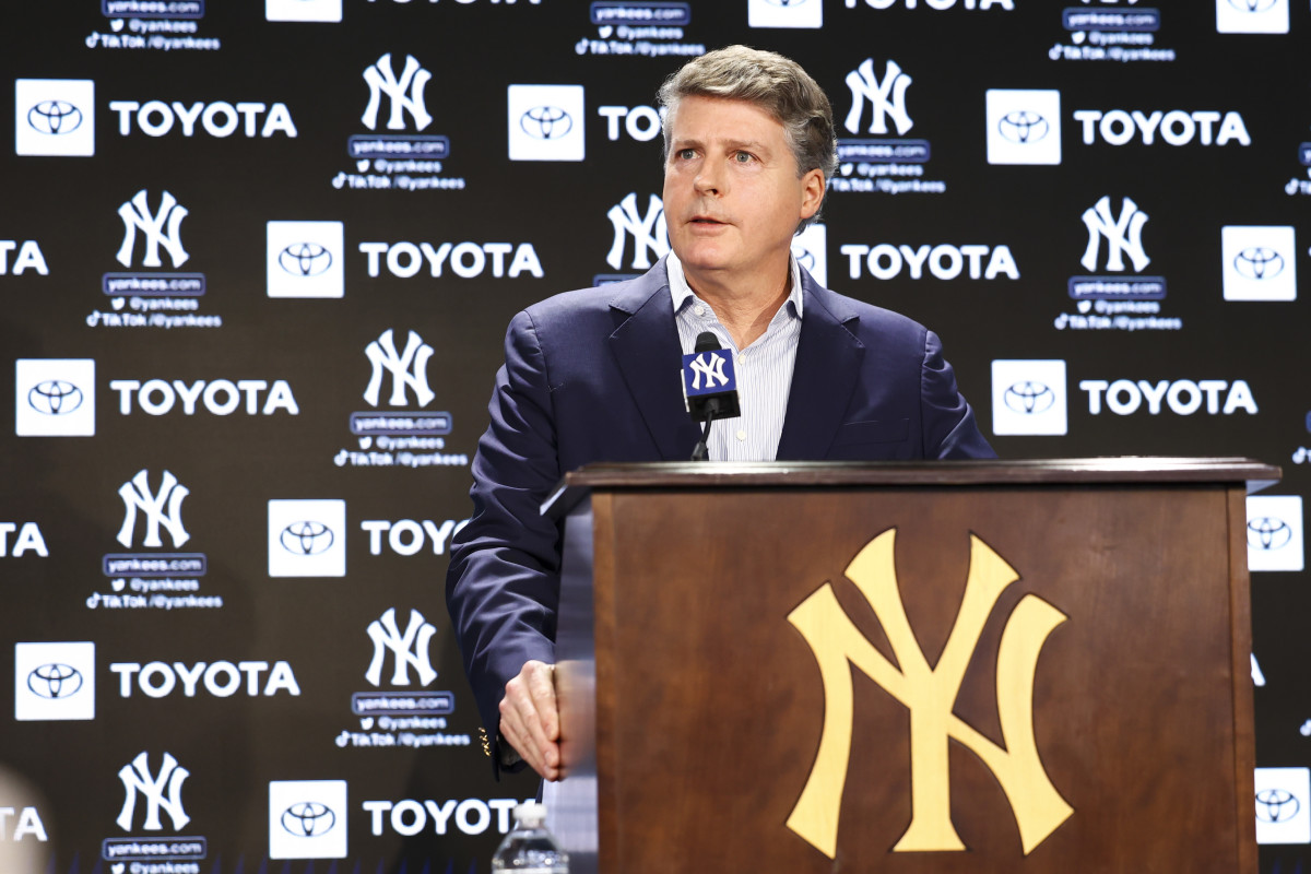 New York Yankees managing partner Hal Steinbrenner says no one is on the hot seat right now.