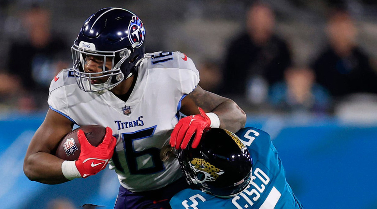 Tennessee Titans wide receiver Treylon Burks