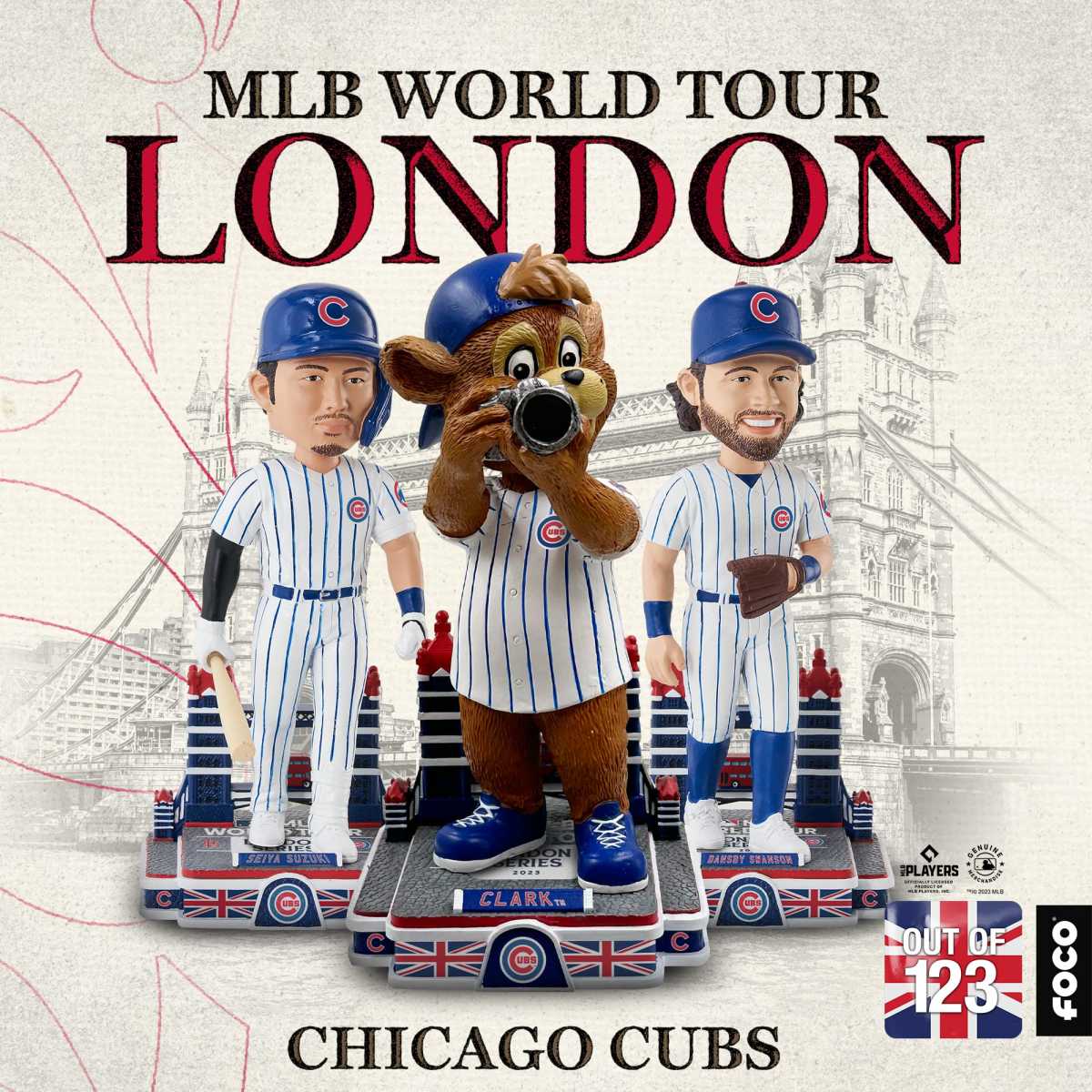 FOCO USA Launches Chicago Cubs London Series Bobblehead Collection - Sports  Illustrated Inside The Cubs