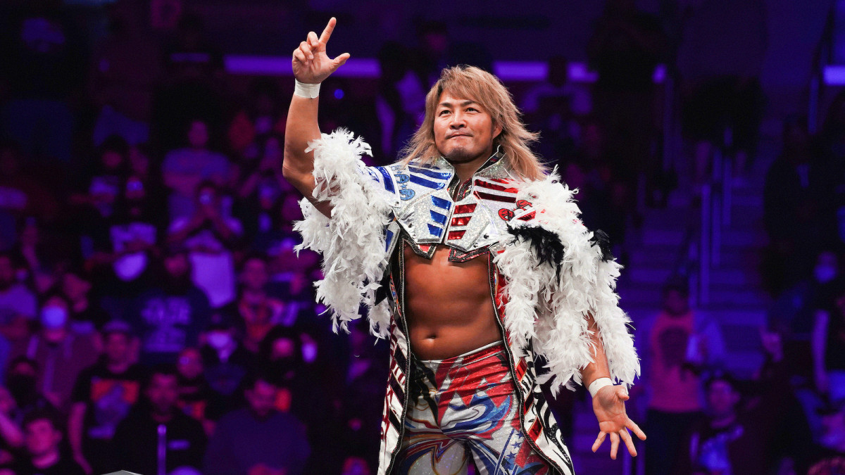 AEWNJPW Forbidden Door Hiroshi Tanahashi previews MJF title match