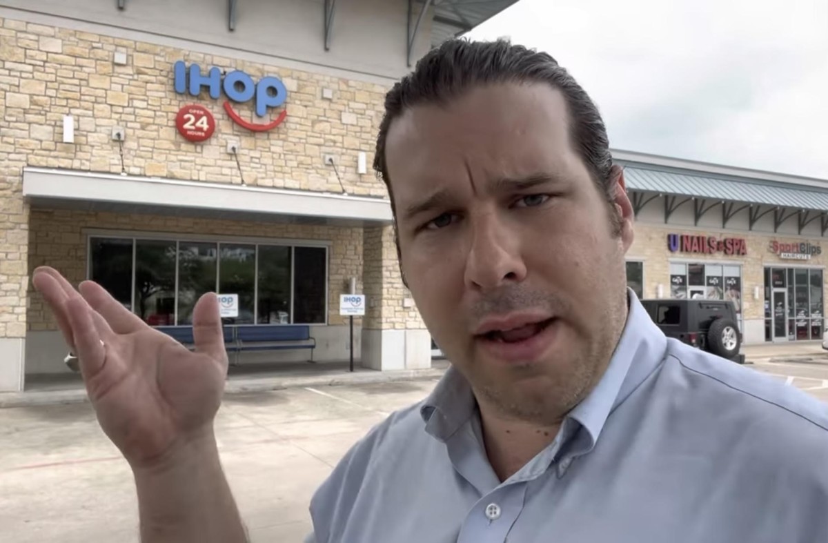 Clint Foster, iHop on University in Fort Worth, Texas