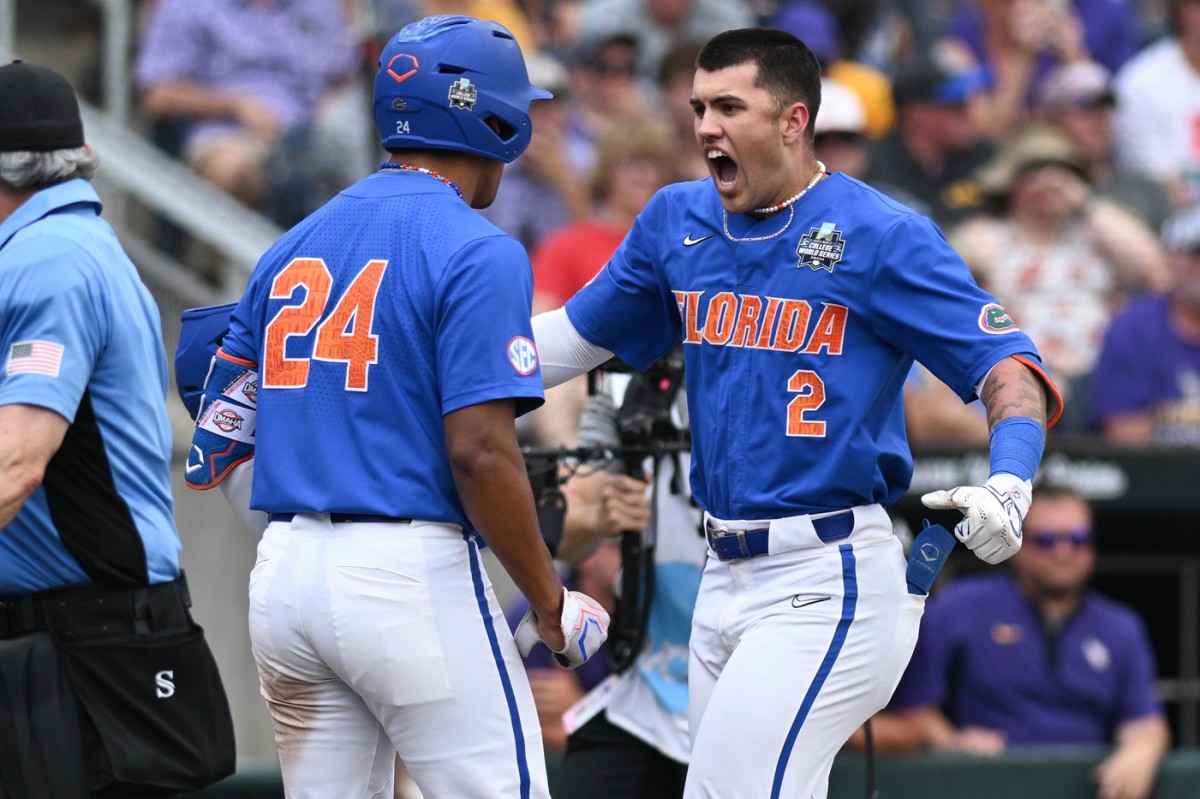 College World Series Finals Florida Forces WinnerTakeAll Game Three