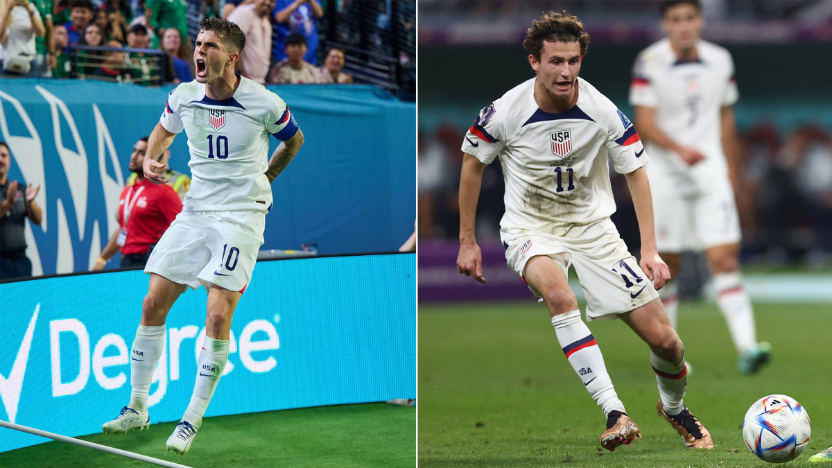 Christian Pulisic and Brenden Aaronson