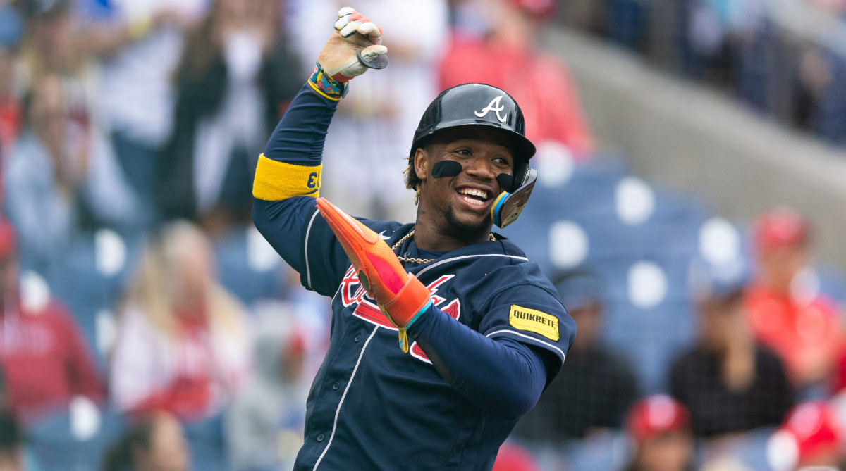 Atlanta Braves rightfielder Ronald Acuna Jr.