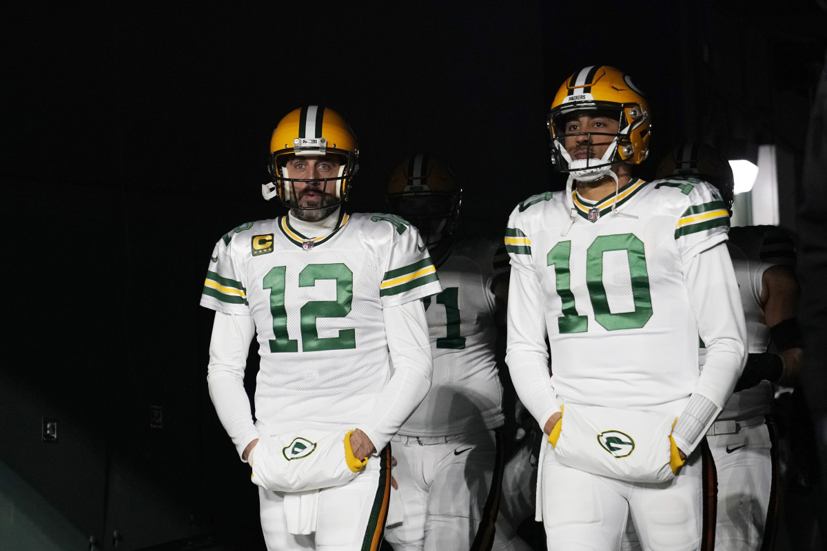 Packers quarterback Jordan Love replaces Aaron Rodgers after sitting on the bench for three years as his backup.