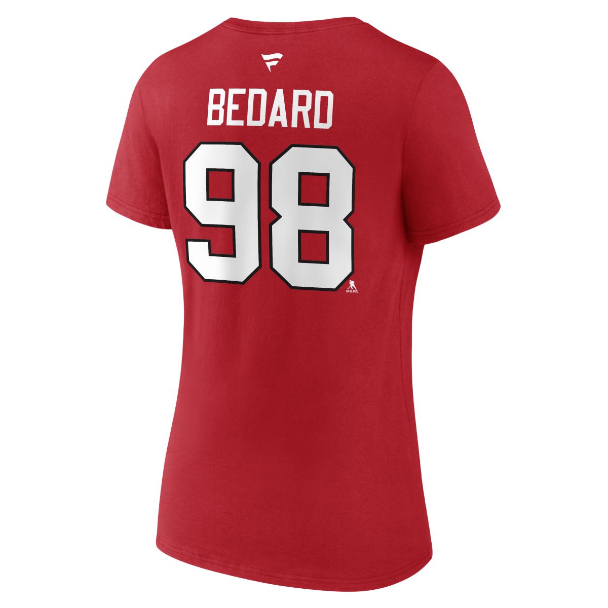 Bedard Women's Authentic Stack SS Red Tee - $34.99