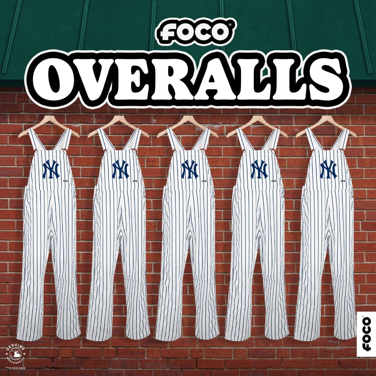 FOCO releases New York Yankees Overalls, how to buy your Yankees