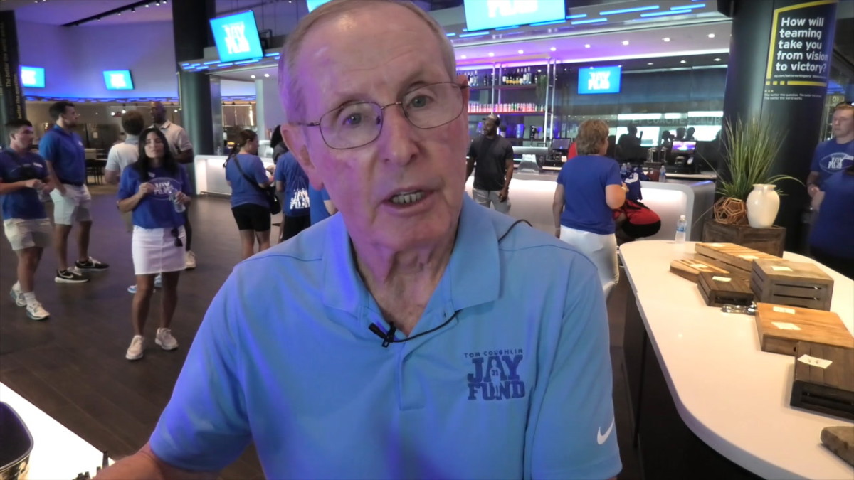 Tom Coughlin, David Tyree Remember Jim Brown Sports Illustrated