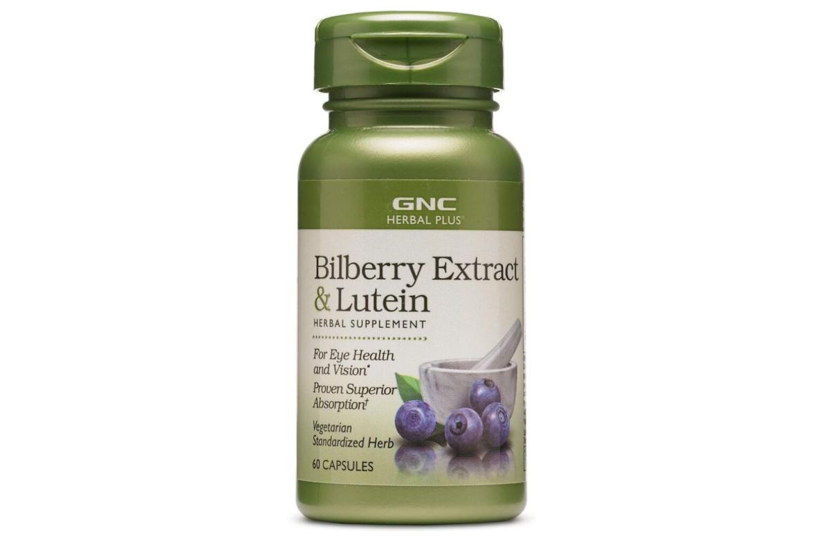 GNC Herbal Plus Bilberry Extract and Lutein