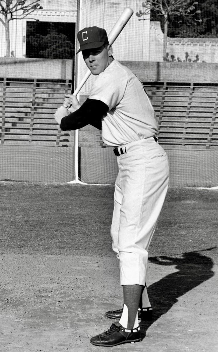 Morton was a prominent member of Cal's baseball team in 1963 and 1964. Photo courtesy of Cal Athletics