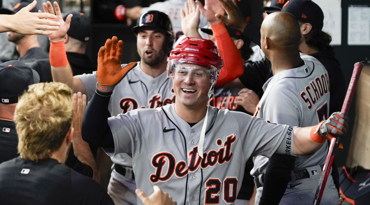 Detroit Tigers first baseman Spencer Torkelson